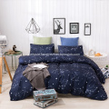 UK king size printed comforter duvet cover set